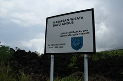 Aneh, Batu Hangus Bertebaran di Ternate