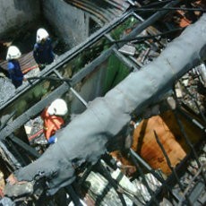 Sebuah Kamar Kos di Platuk Donomulyo Ludes Terbakar