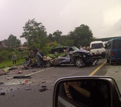 5 Korban Tewas di Tol Purbaleunyi Satu Keluarga dari Cilacap