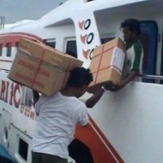 Naskah UN untuk Bawean Dikapalkan