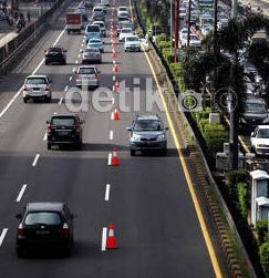 Contra Flow Tol Cawang-Rawamangun Dihentikan