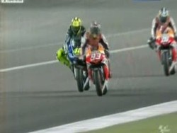 Lorenzo Rajai Losail, Rossi Impresif