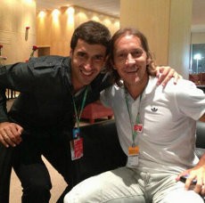 Ketika Raul Gonzalez & Michel Salgado Nonton Langsung MotoGP Qatar