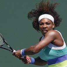 Serena Juara Family Circle Cup