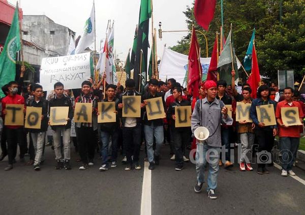 Aktivis Yogya Tolak RUU Ormas