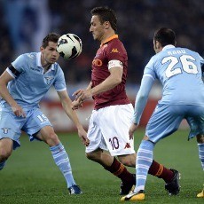 Roma vs Lazio Berakhir Imbang 1-1