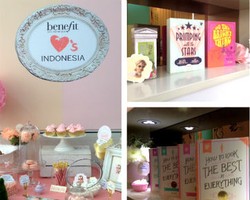 Benefit Cosmetics Hadir di Plaza Indonesia Mei 2013