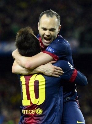 Iniesta: Barca Bergantung pada Messi, tapi...