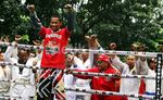 Jelang Naik Ring, Chris John & Daud Yordan Latihan Terbuka