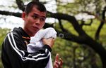 Jelang Naik Ring, Chris John & Daud Yordan Latihan Terbuka