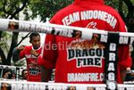 Jelang Naik Ring, Chris John & Daud Yordan Latihan Terbuka