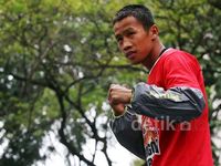 Jelang Naik Ring, Chris John & Daud Yordan Latihan Terbuka