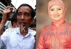 Ditanya Duet Bareng Rustri di Pilpres 2014, Jokowi Senyum-senyum
