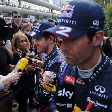 Fokus ke Lintasan, Webber Enggan Pikirkan Kata-kata Vettel