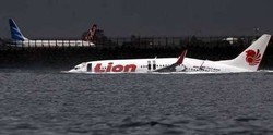  Angkasa Pura I: Pesawat Lion Air Jatuh Tak Sempat Sentuh Landasan