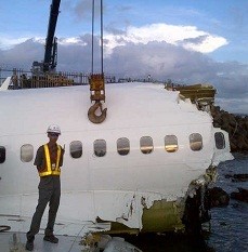 3 Bagian Pesawat Lion Air Nahas Sudah Ditarik ke Pantai Kelan
