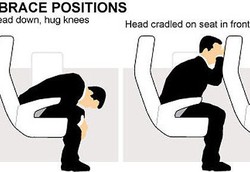 Wajib Tahu! 6 Posisi Tubuh Jika Terjadi Kecelakaan Pesawat