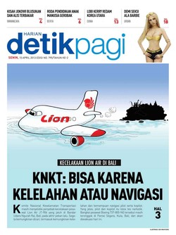 KNKT: BISA KARENA KELELAHAN ATAU NAVIGASI 