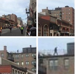  Ada Pria Misterius di Atap Gedung Saat Ledakan Bom Boston Terjadi