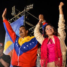 Ribuan Demonstran Tolak Kemenangan Maduro Sebagai Pengganti Chavez