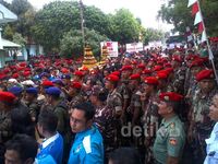 Hut ke-61, Grup-2 Kopassus Dapat Nasi Tumpeng
