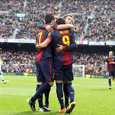 Barca Sembilan Poin Menuju Gelar Juara