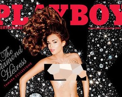 Pose Bugil di Playboy, Putri Miliuner Hiasi Tubuh dengan Berlian