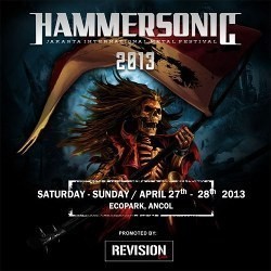 Sajian Musik Metal Non Stop di Hammersonic 2013