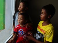 Rumahnya Direhab, Tasripin Diinapkan di Hotel