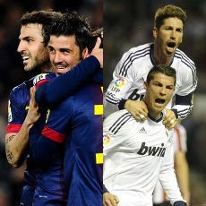 Barca & Madrid Pemanasan Sebelum ke Eropa