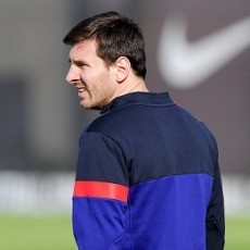 Barca Sambut Kembalinya Messi di Lapangan Latihan