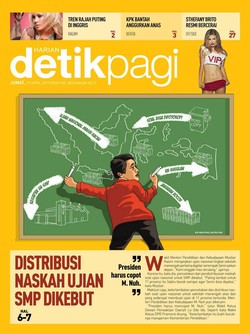  Distribusi Naskah Ujian SMP Dikebut