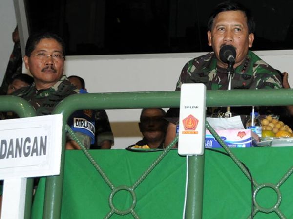 Panglima TNI Saksikan Olah Yudha Kampanye Militer