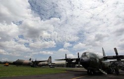 Naskah UN SMP di Bali Diangkut Pesawat Hercules