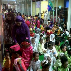 Paud dan TK se Surabaya Rayakan Hari Kartini dengan Membaca