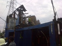 Toko Kelontong di Plumpang Terbakar karena Arus Pendek