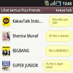 KakaoTalk Mendulang Uang dari Teman Plus-plus
