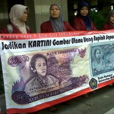 Mahasiswi Tuntut RA Kartini Muncul di Mata Uang Indonesia