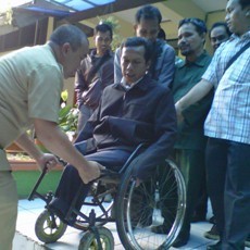 Wakili Penyandang Disabilitas, Jumono Ikut Daftar Jadi Senator