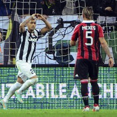 Penalti Vidal Menangkan Juve Atas Milan