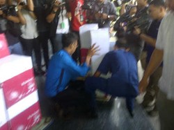 Tumpukan Berkas Irjen Djoko Dibawa ke Pengadilan Tipikor