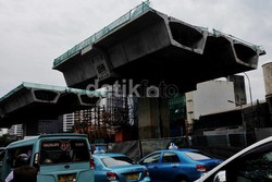 Ini Penampakan Ruas Jalan Layang Non Tol Casablanca yang Mangkrak