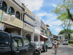 Chinatown Cantik dan Bersih di Kuching, Malaysia