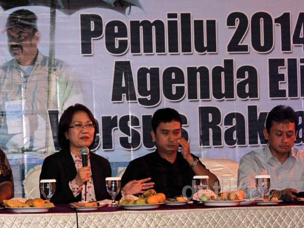 Diskusi Pemilu 2014: Agenda Elit versus Rakyat