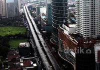 Proyek JLNT Kampung Melayu-Tanah Abang Mangkrak