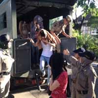 Puluhan Perempuan Cantik Terjaring Operasi Yustisi di Surabaya