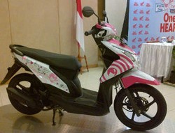 Honda BeAT Edisi Cherrybelle Hanya 1 Unit