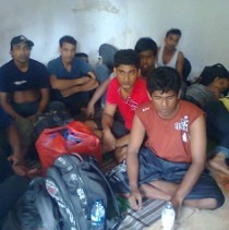 Lagi, Puluhan Imigran Gelap asal Myanmar Diamankan