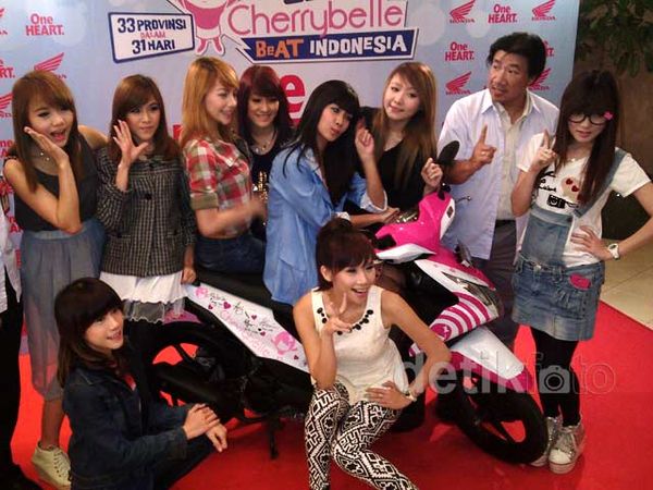 Honda BeAT Edisi Cherrybelle