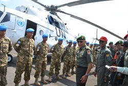 Misi Perdamaian, TNI Kirim 120 Personel dan 3 Heli MI-17 ke Sudan